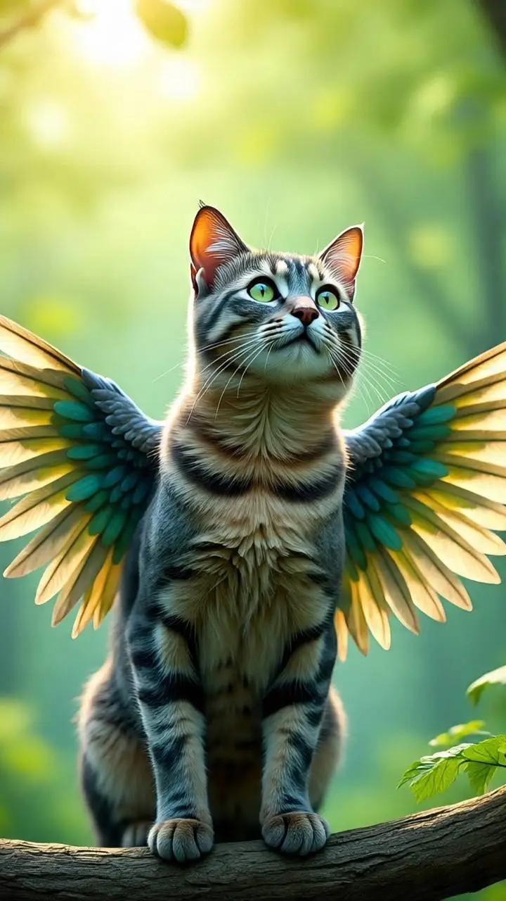 ai character: mascota mágica ^^ background