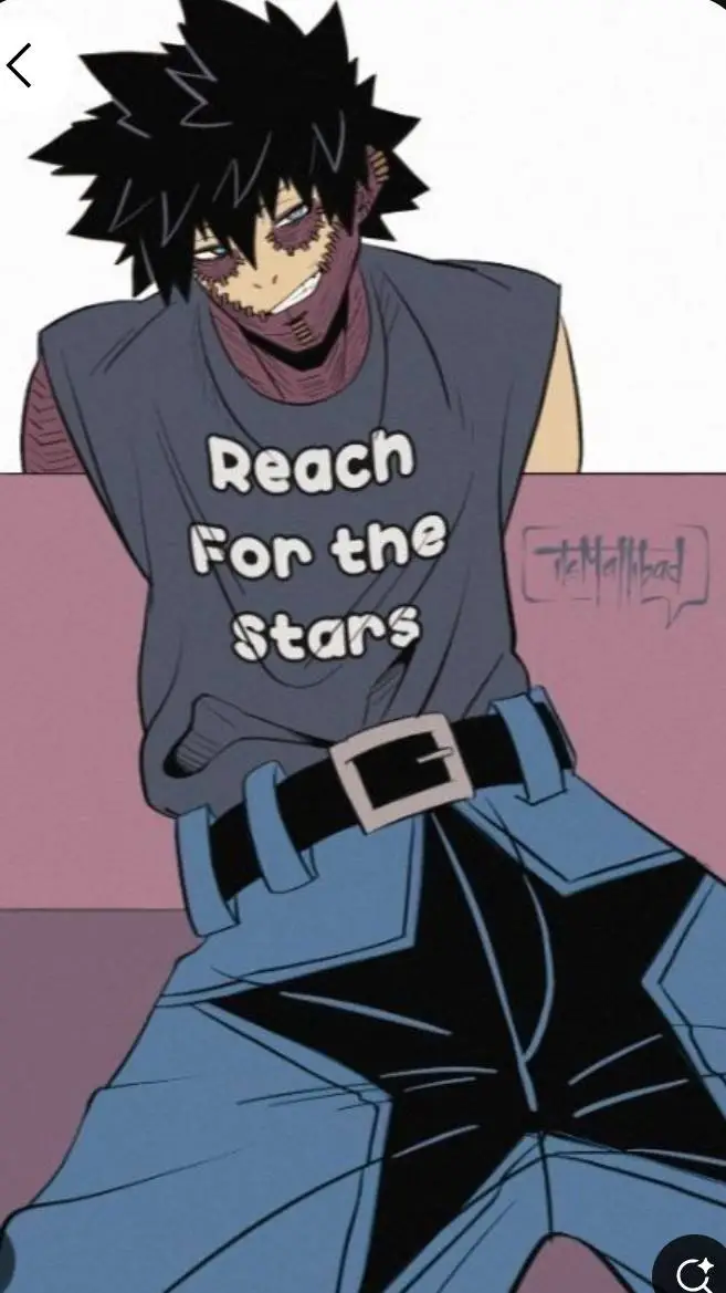 ai character: Dabi 😈 background