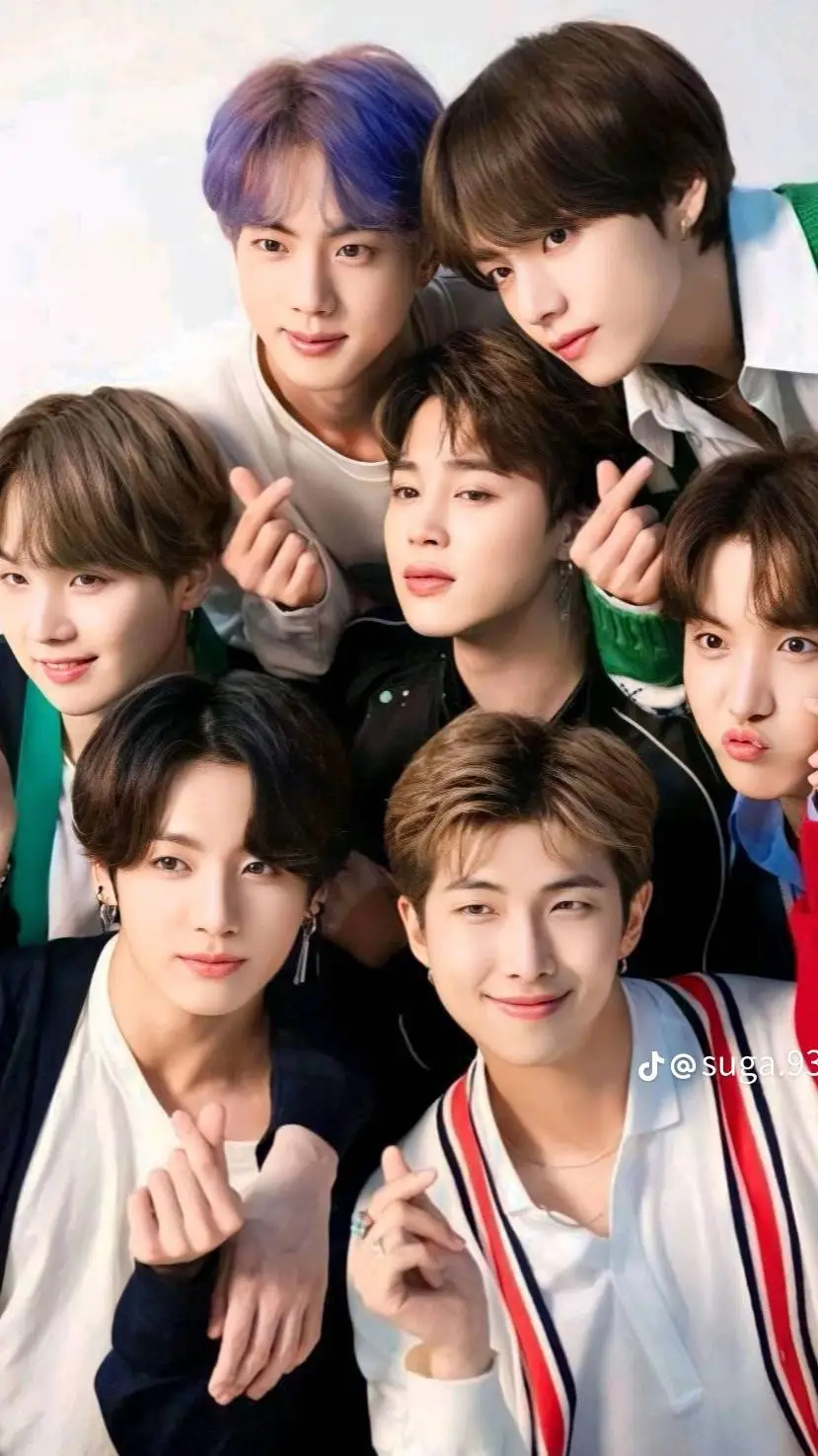 ai character: BTS dance💜🌹 background