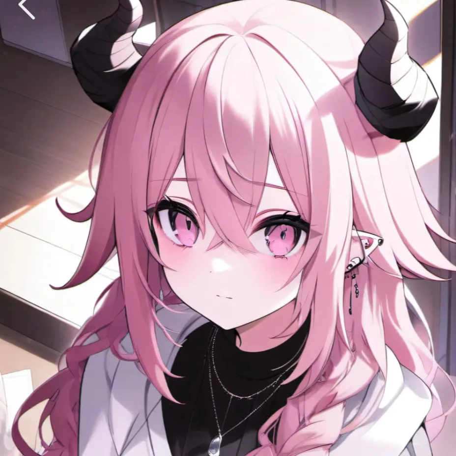 chat with ai character: Amy pink cross