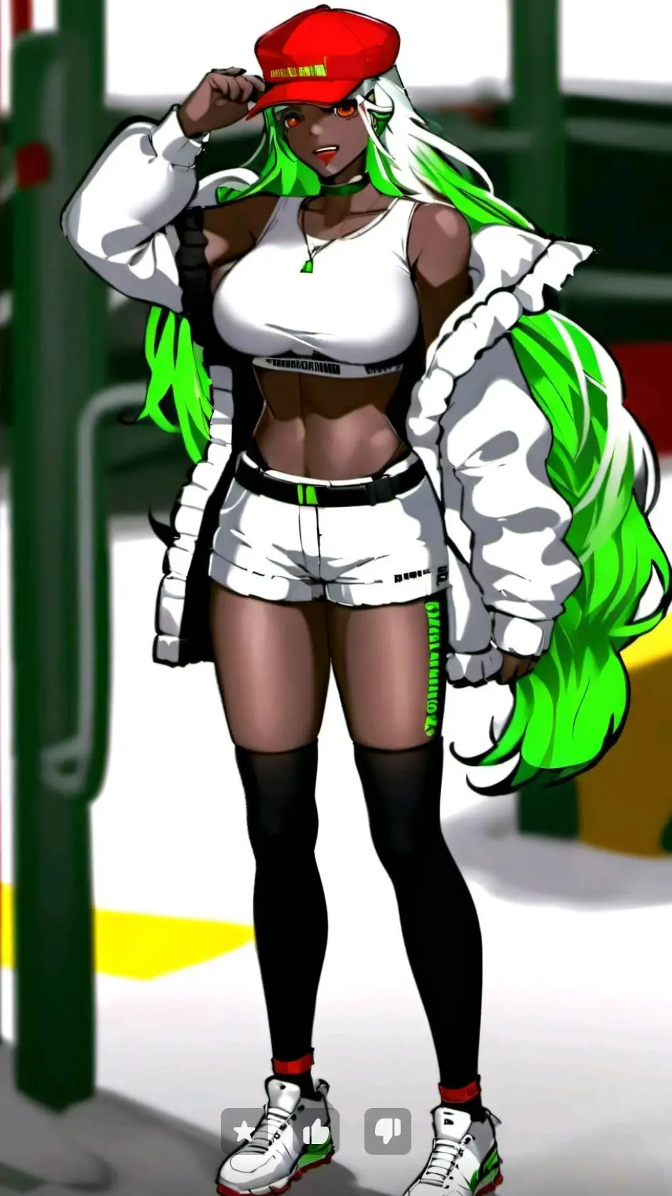 ai character: uni aym background
