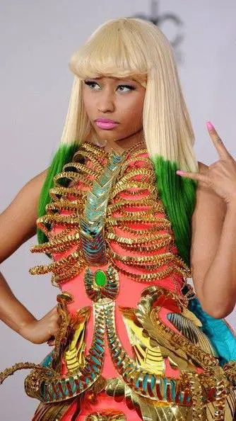ai character: Nicki Minaj background