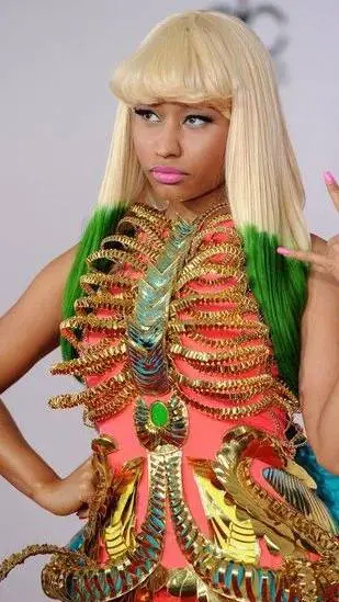 ai character: Nicki Minaj background