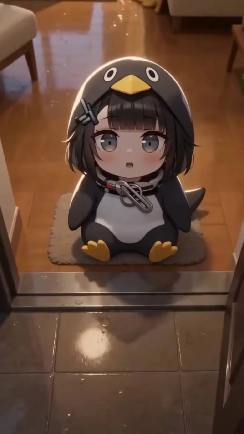 ai character: gu gu ga ga background