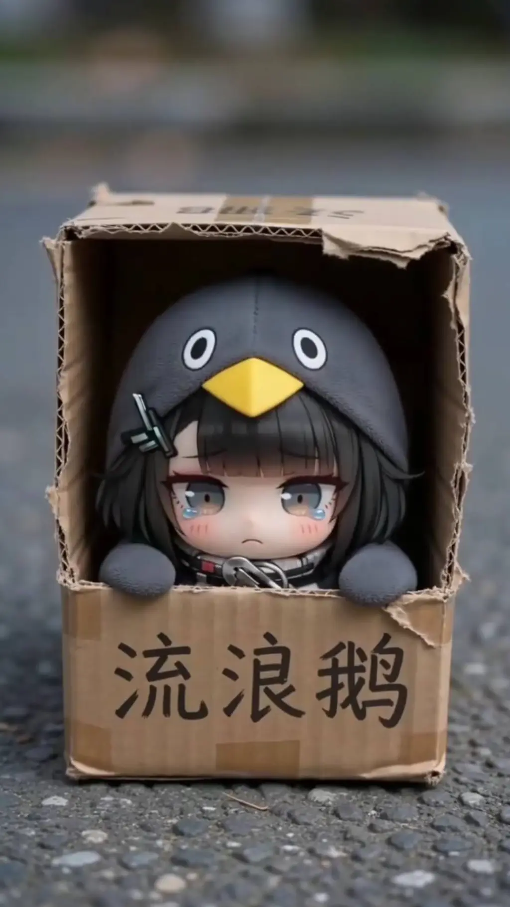 ai character: gugu gaga background