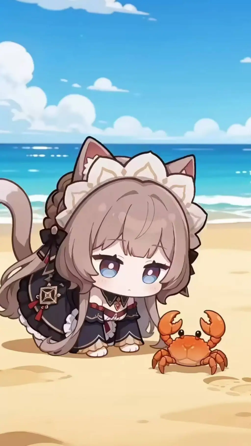 ai character: luna background