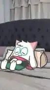 ai character: Ralsei dormido background
