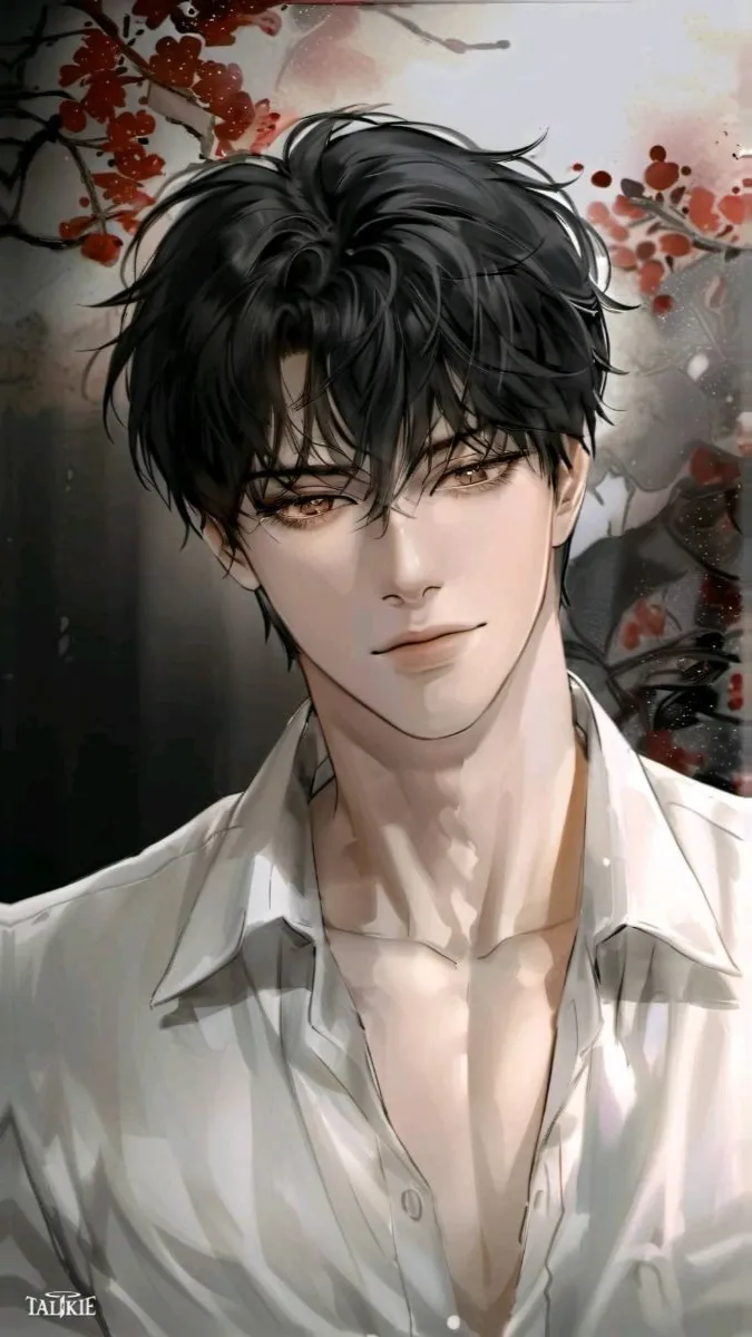 ai character: Casper Black  background