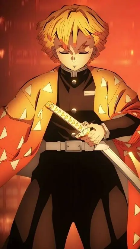 ai character: zenitsu agatsuma background