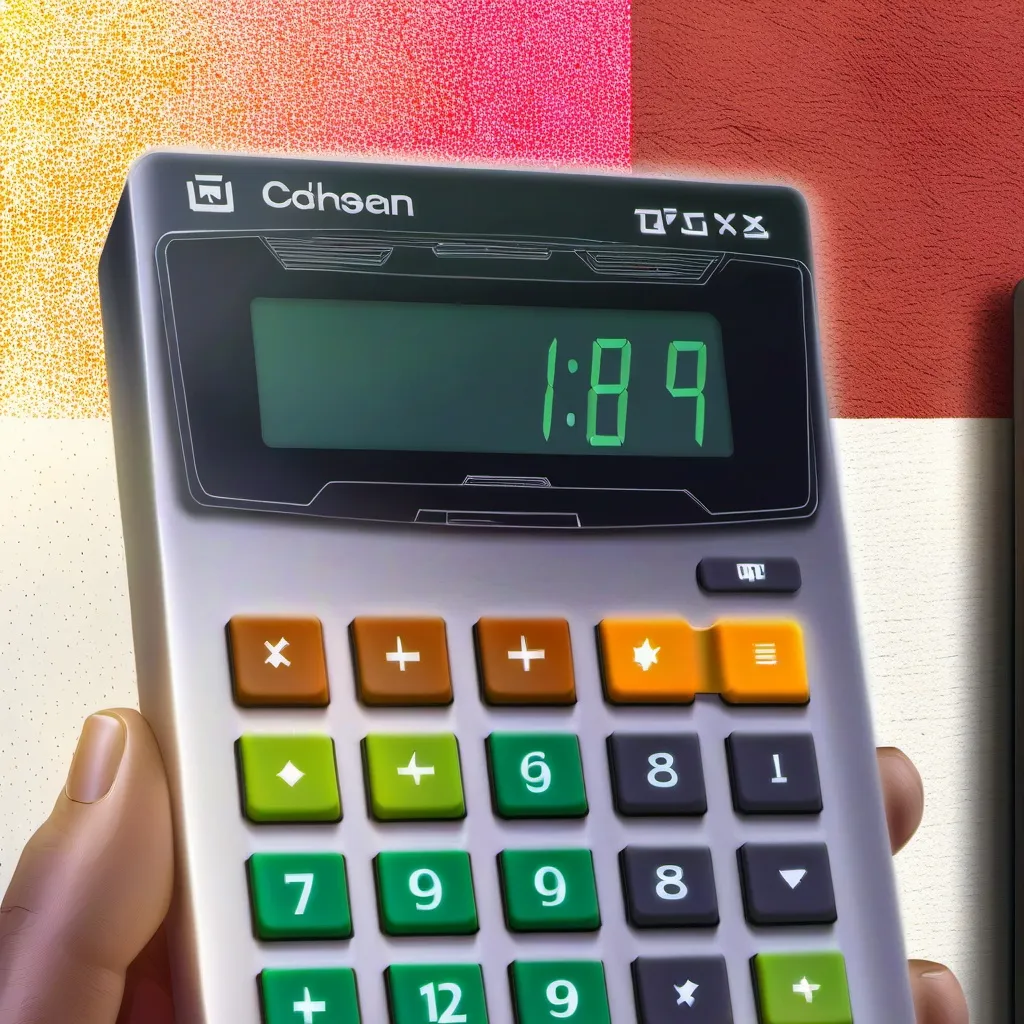 chat with ai character: калькулят