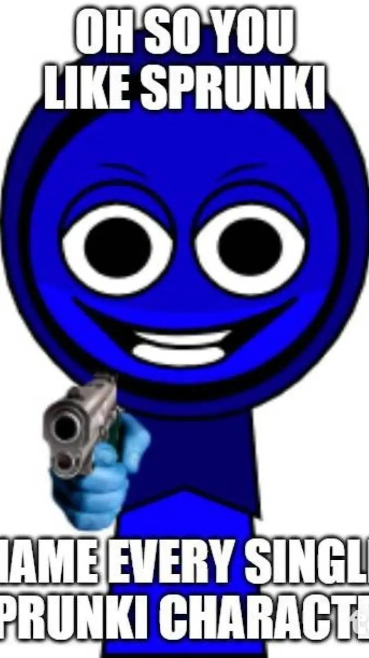 ai character: Sprunki revenge background