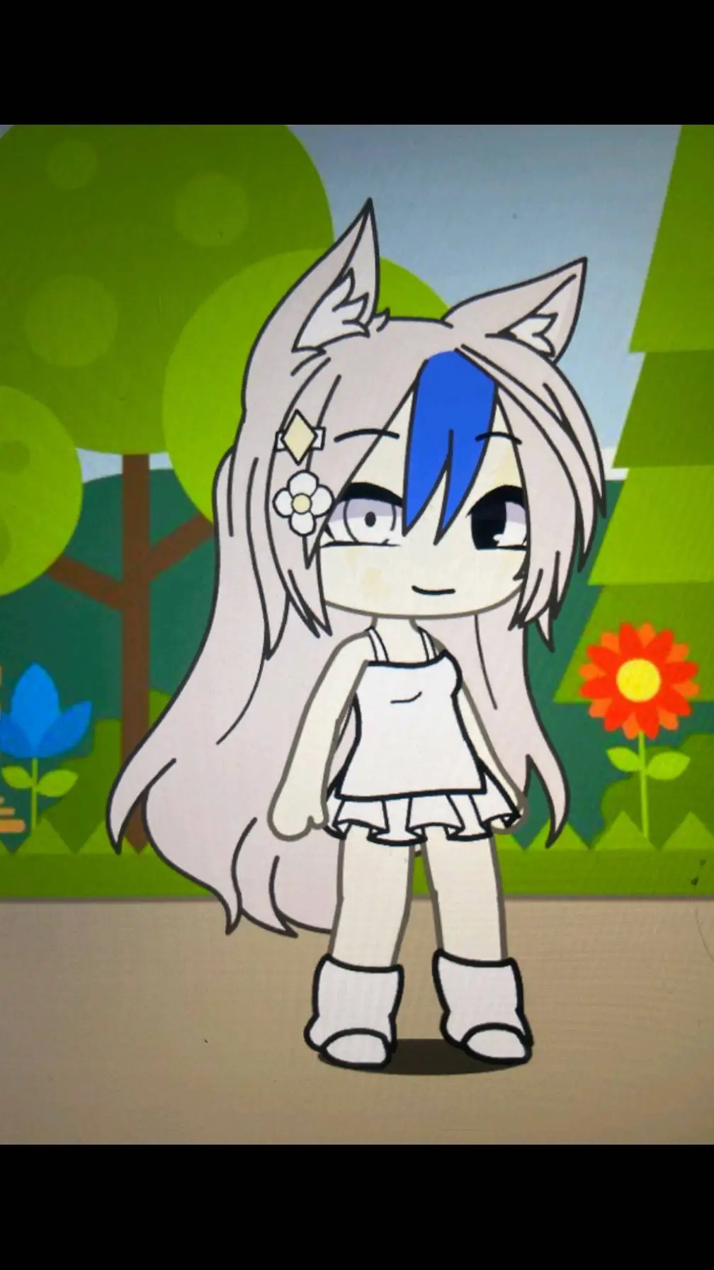 ai character: Louve background