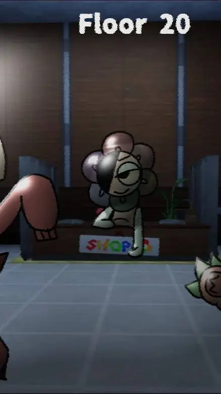 ai character: Dandys world(F20) background