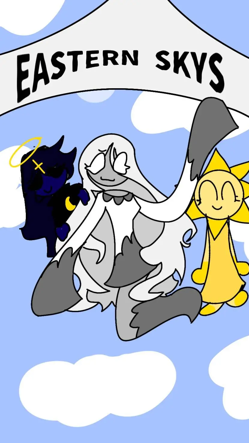 ai character: EASTERN SKYS background