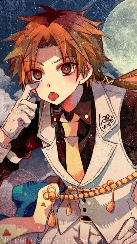 ai character: Akane-kun background