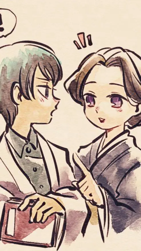ai character: Tamayo and Yushiro background