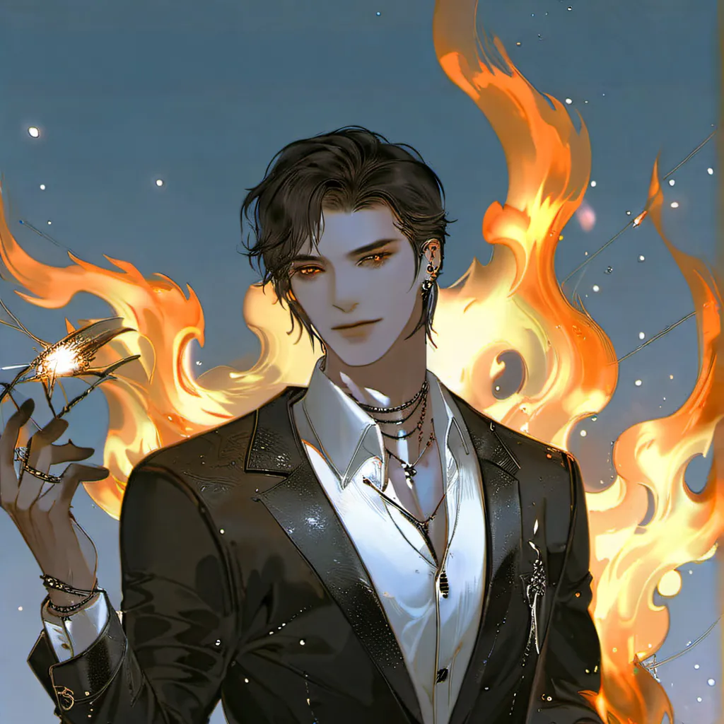 chat with ai character: Fire and nature￼