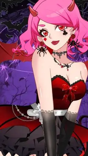 ai character: rose background