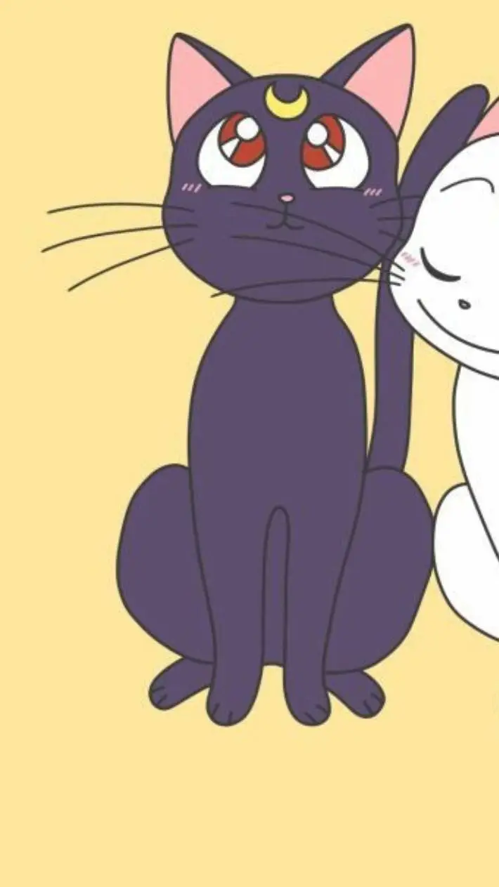 ai character: luna the cat background