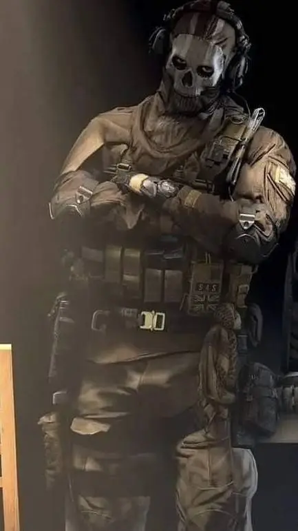 ai character: ghost  background