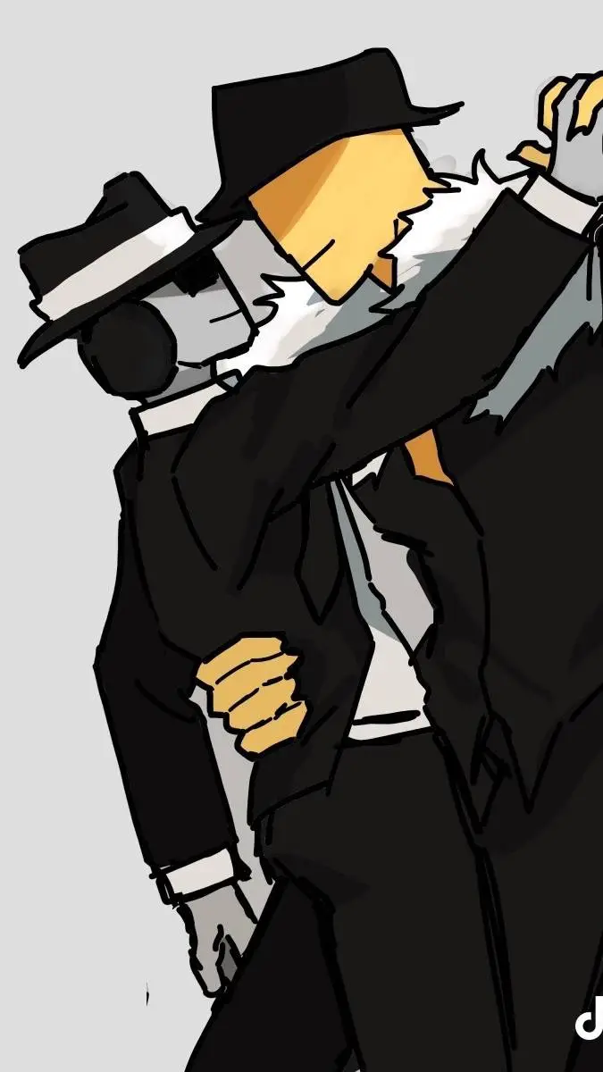 ai character: doublefedora background