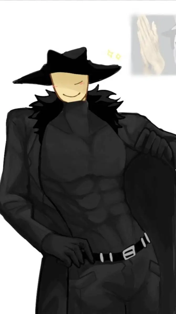 ai character: doublefedora background