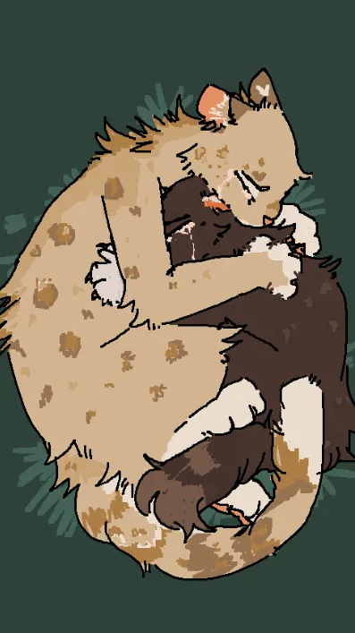 ai character: Warriorcats  au background