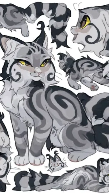 ai character: Warrior cats  au background