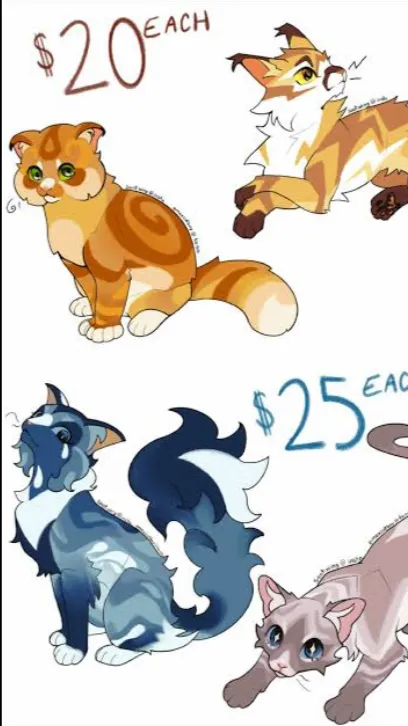 ai character: Warrior cats  background