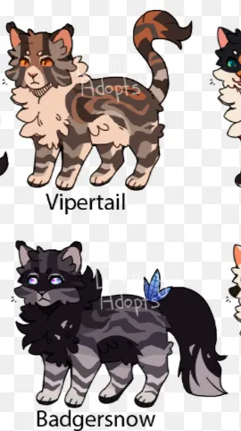ai character: Warrior cats au background