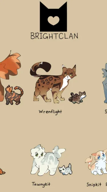 ai character: Warrior cats au background