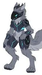 ai character: protogen background
