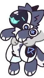 ai character: bebe protogen background