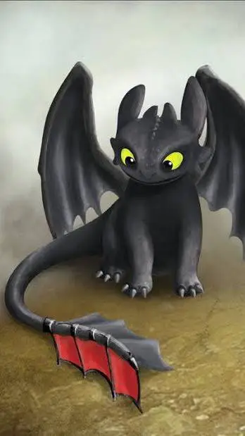 ai character: banguela filhote background