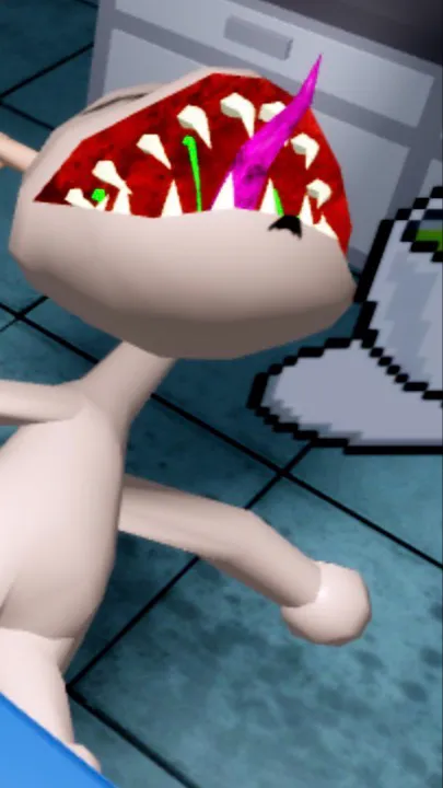 ai character: Scary aha background
