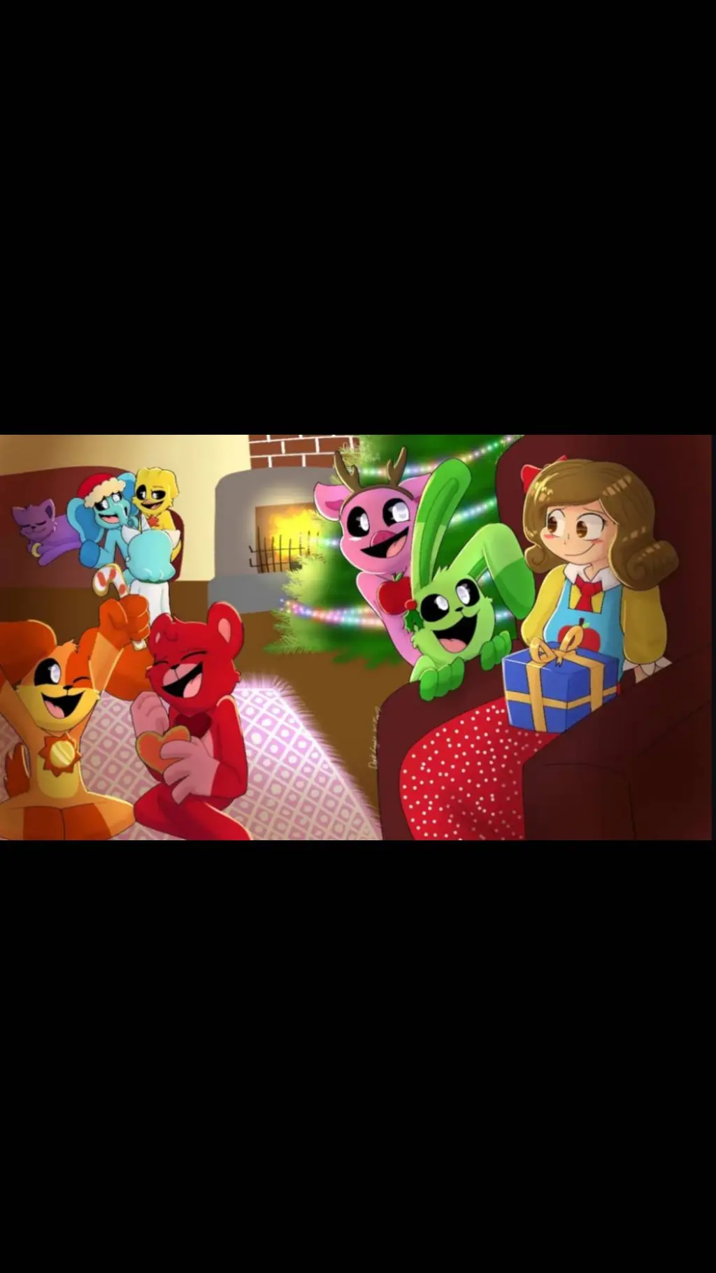 ai character: SC xmas background