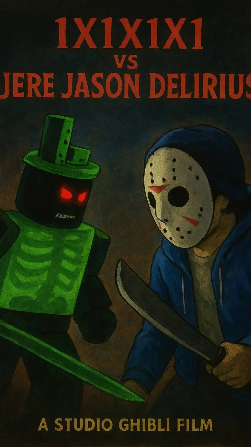 ai character: jere Jason vs 1x1 background