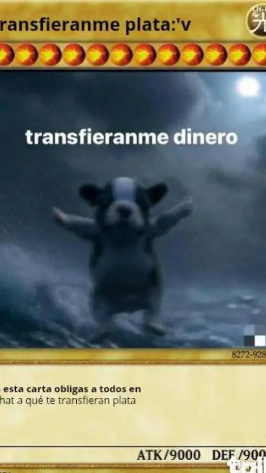 ai character: mucho dinero background