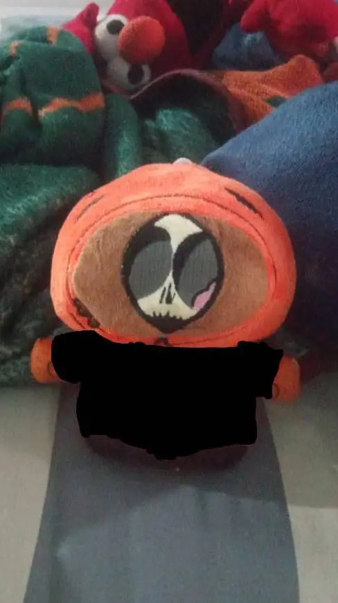 ai character: keni el peluche  background