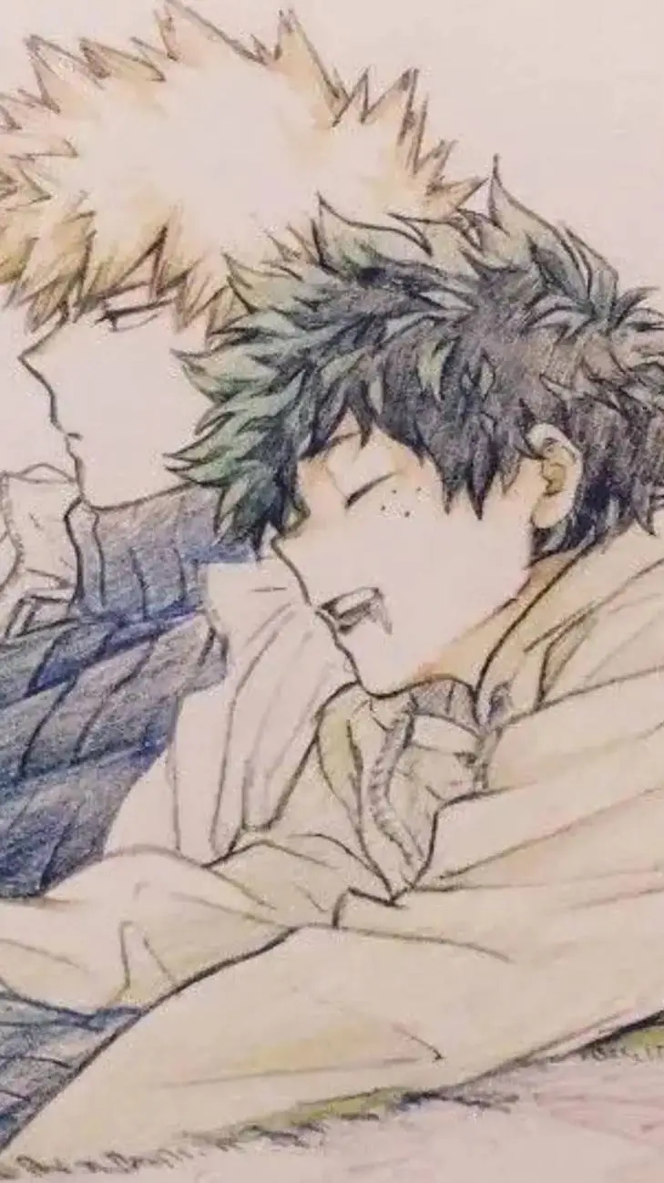 ai character: BakuDeku  background