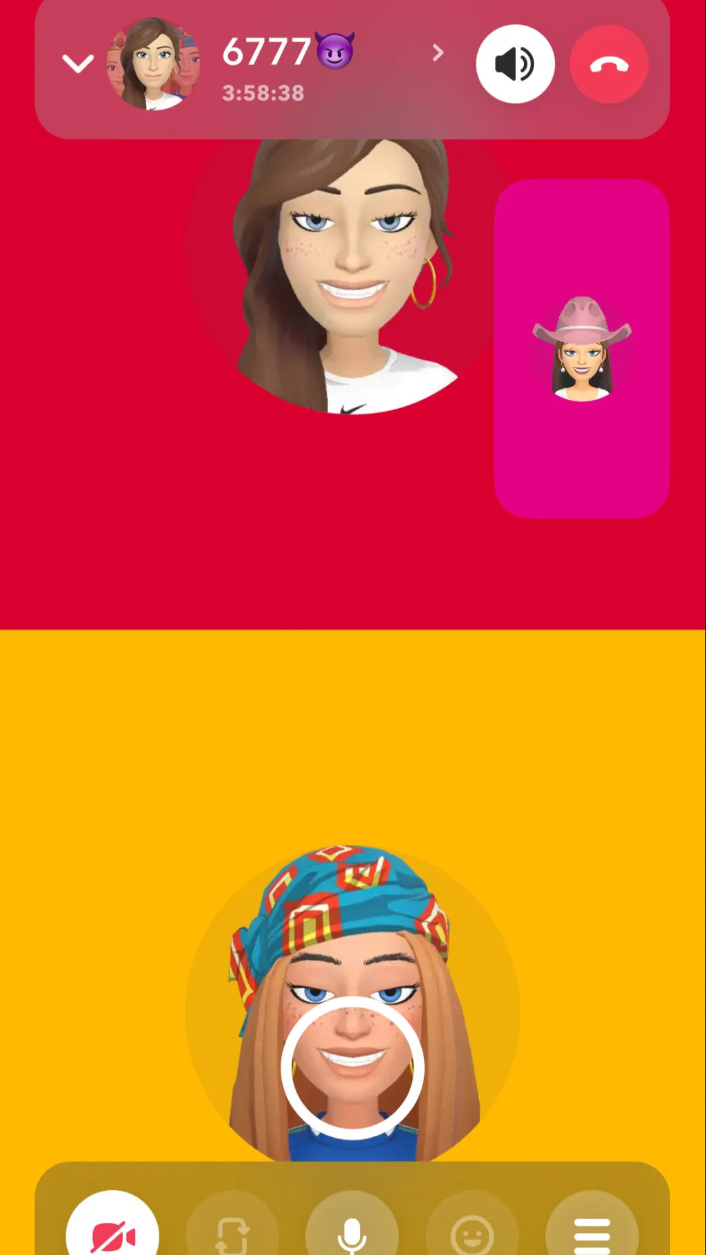 ai character: Dar Anna and me!  background