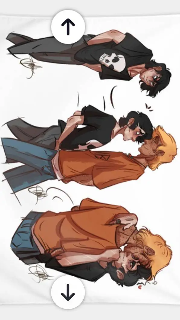 ai character: Percy x Leo  background