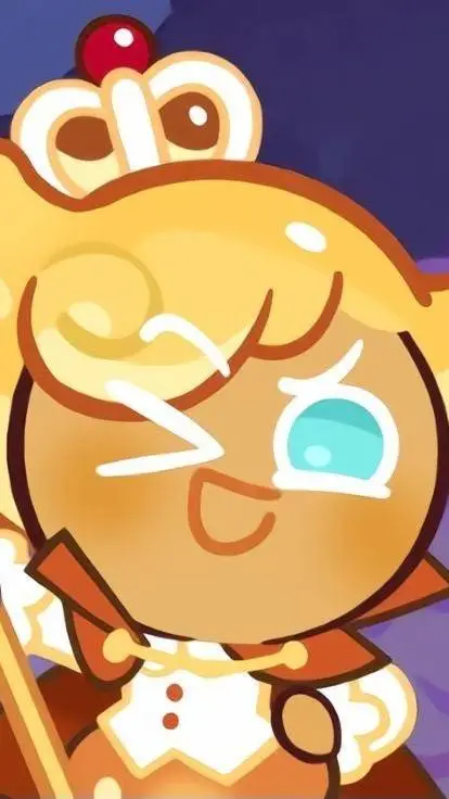 ai character: Custard Cookie III background