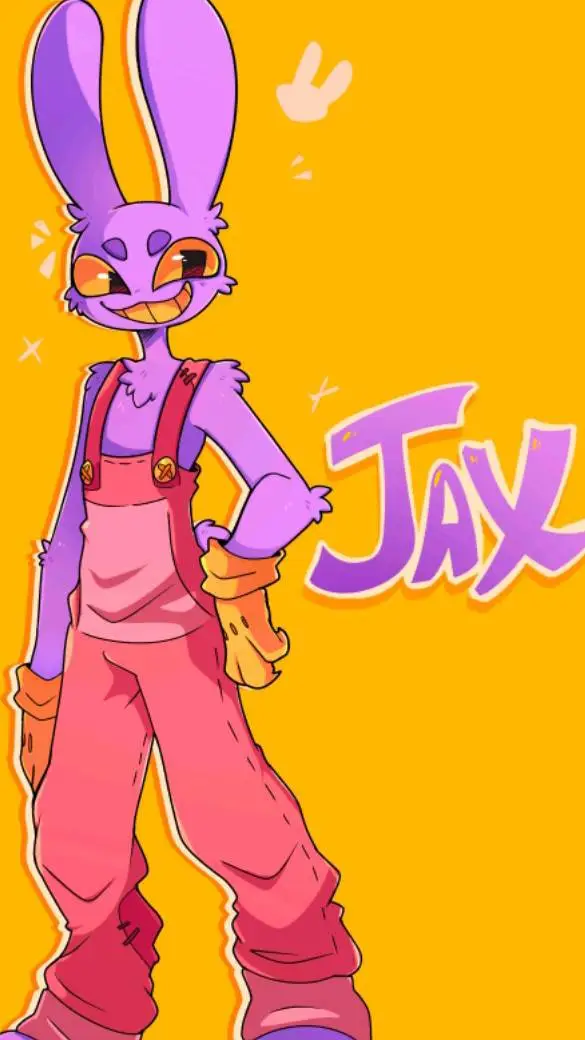 ai character: 🐰★jax★🐰 background