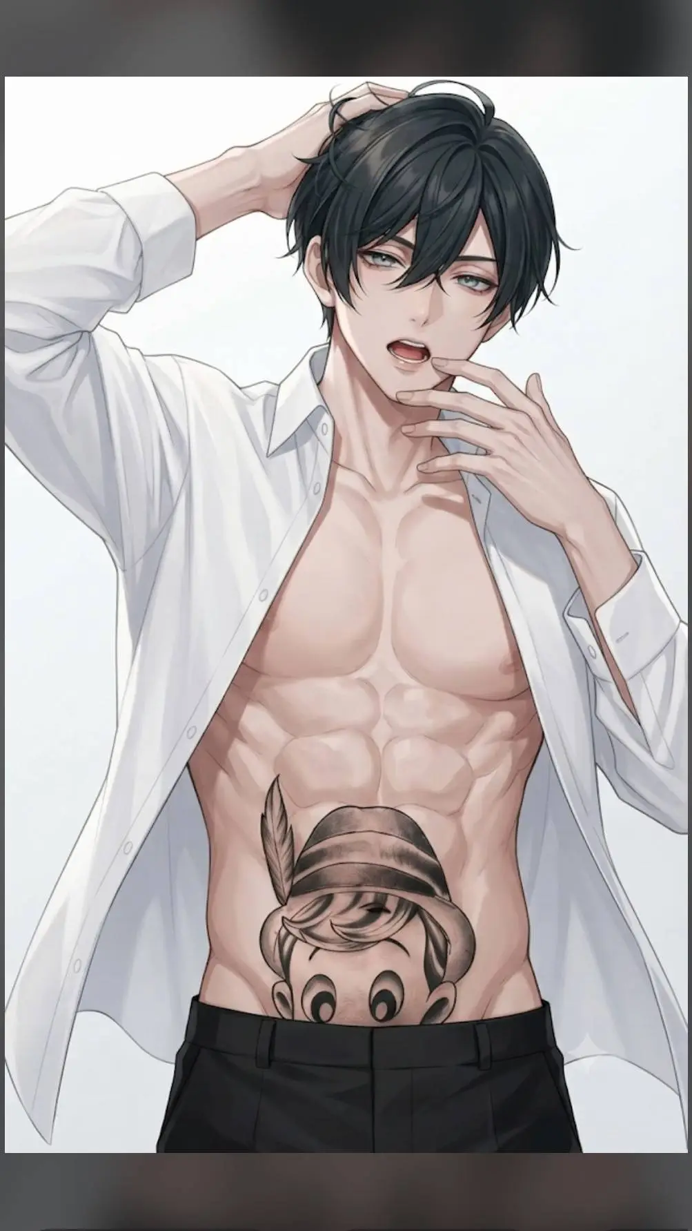 ai character: Evan  background