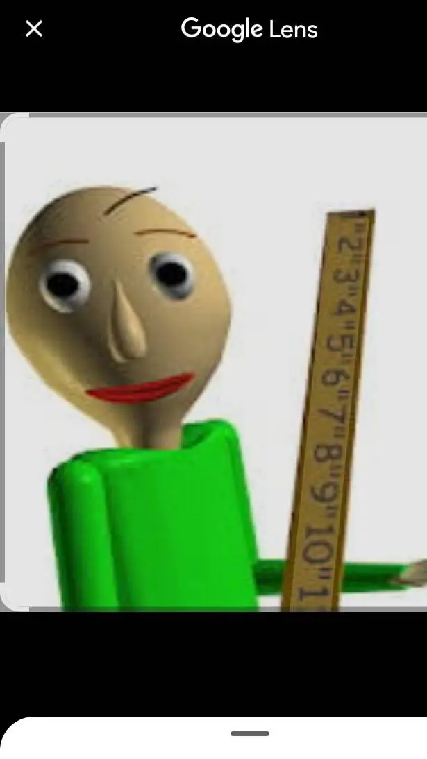 ai character: baldi  background