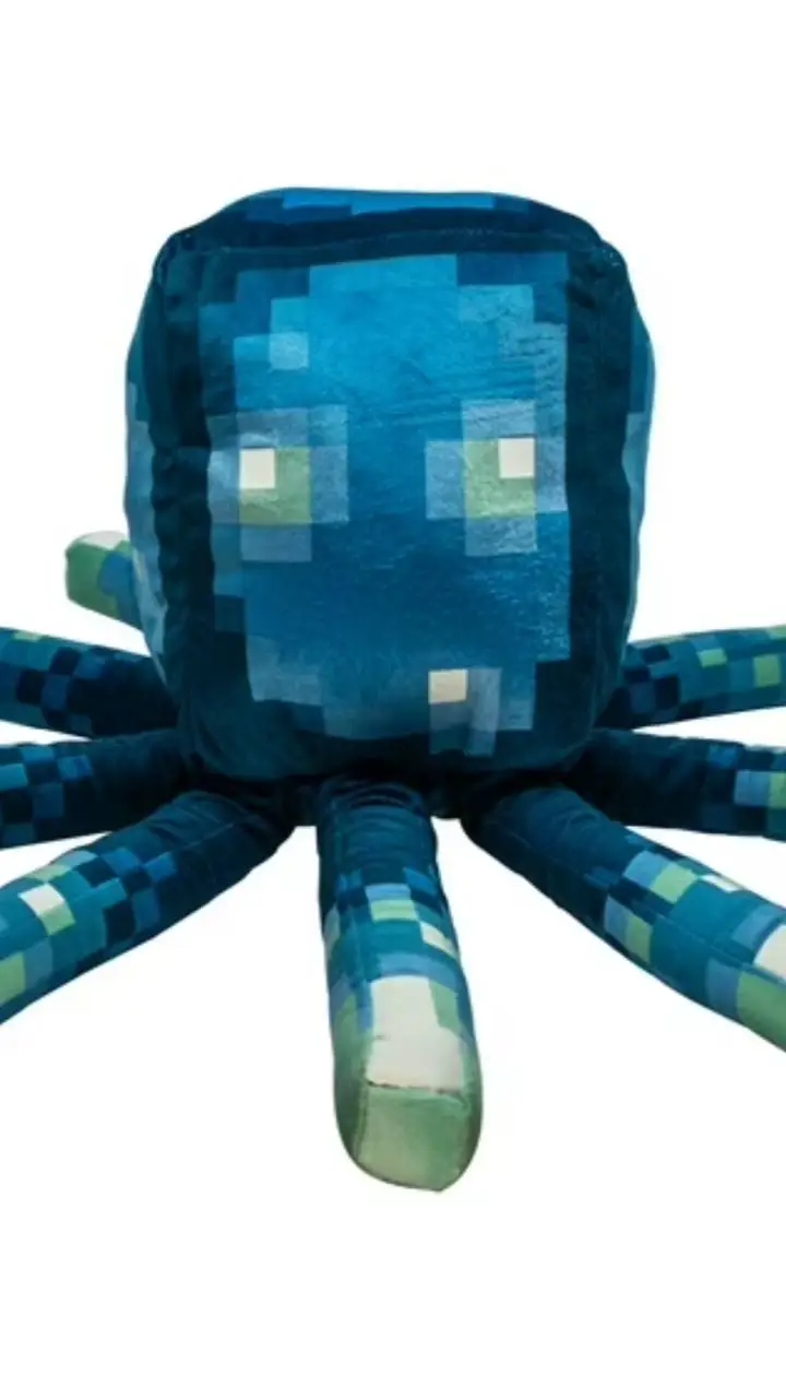 ai character: glow squid 🦑 background