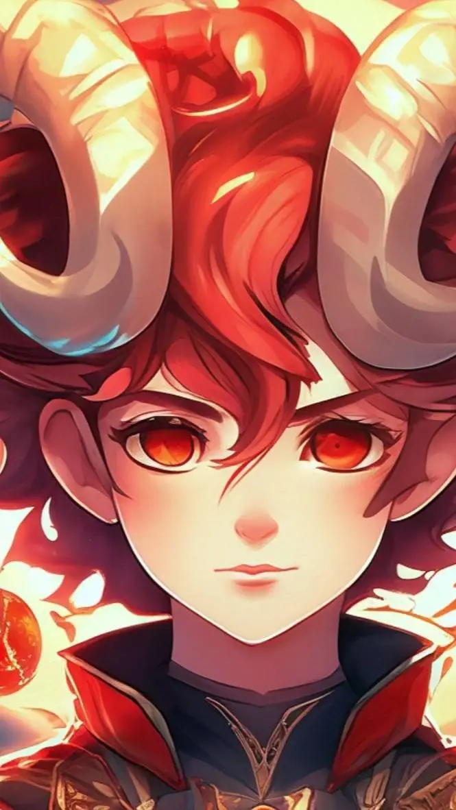 ai character: Aries background