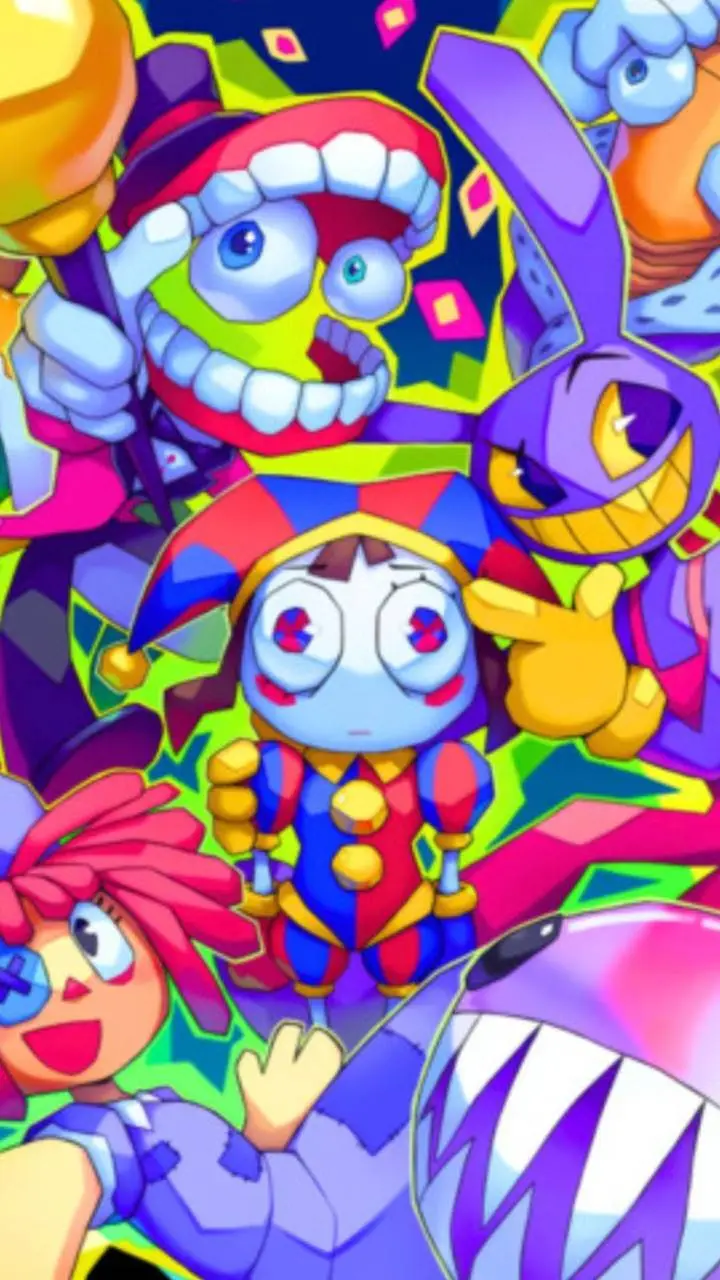 ai character: Queenie is back background