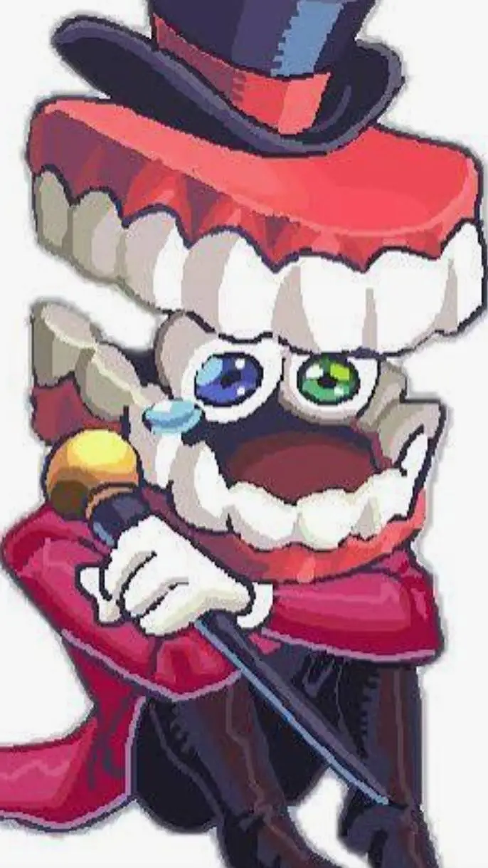 ai character: cane background